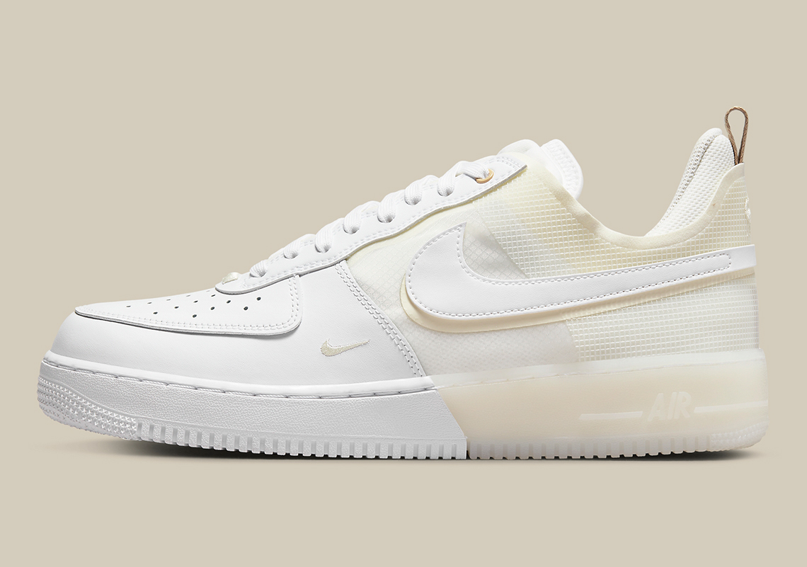 Nike Air Force 1 React Coconut Milk Sneaker Market RO