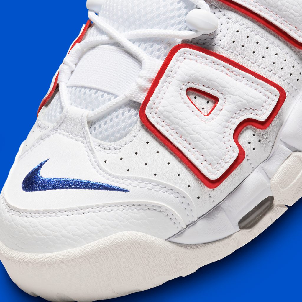 Nike Air More Uptempo 96 White Red Blue