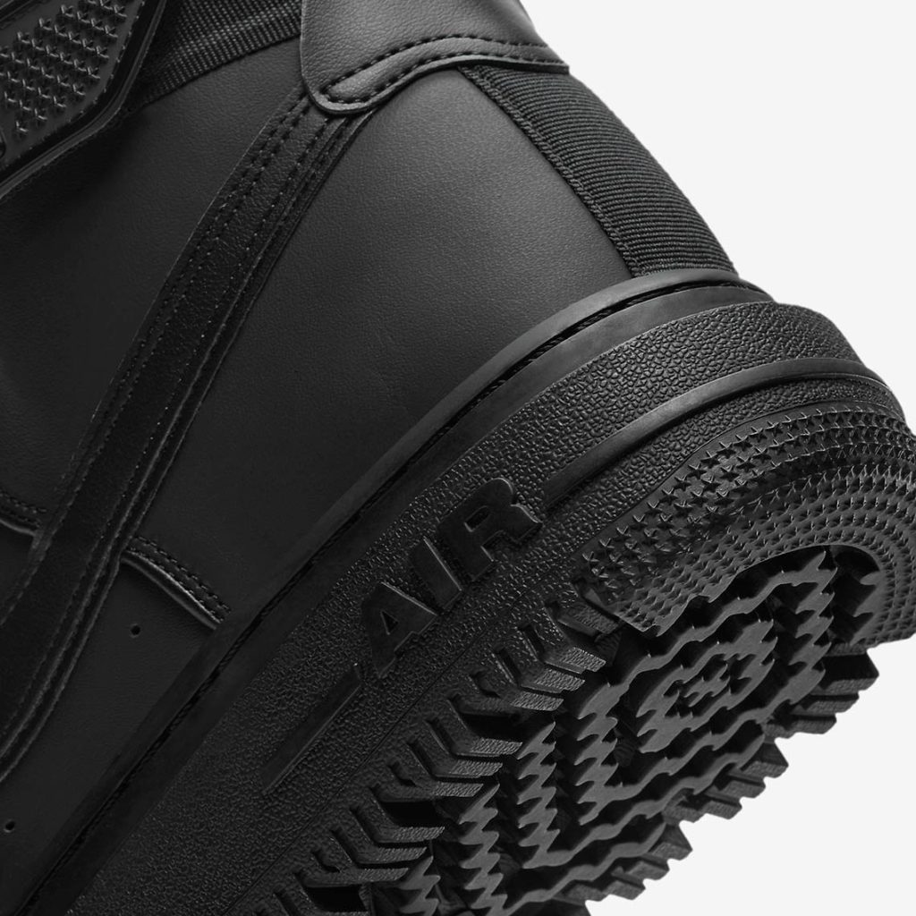 Nike Air Force 1 High Boot Black