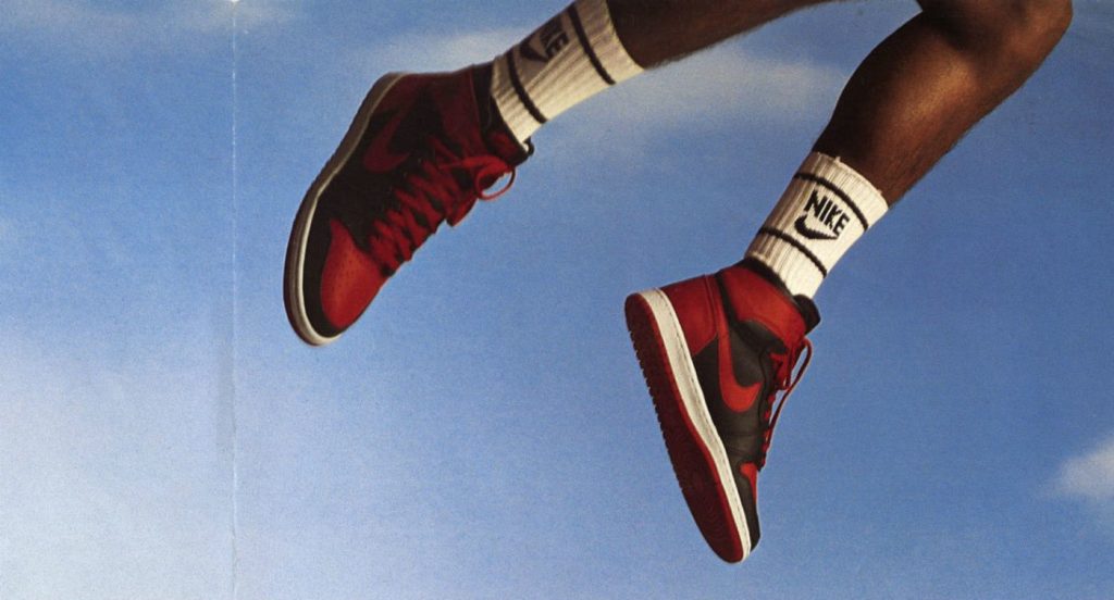 Nike Air Jordan 1 Retro High OG Banned Ad 1985