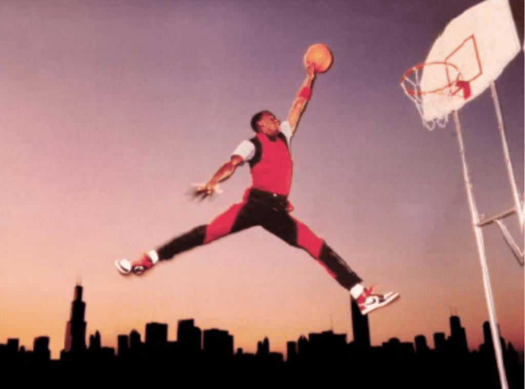 Michael Jordan Skyline Picture