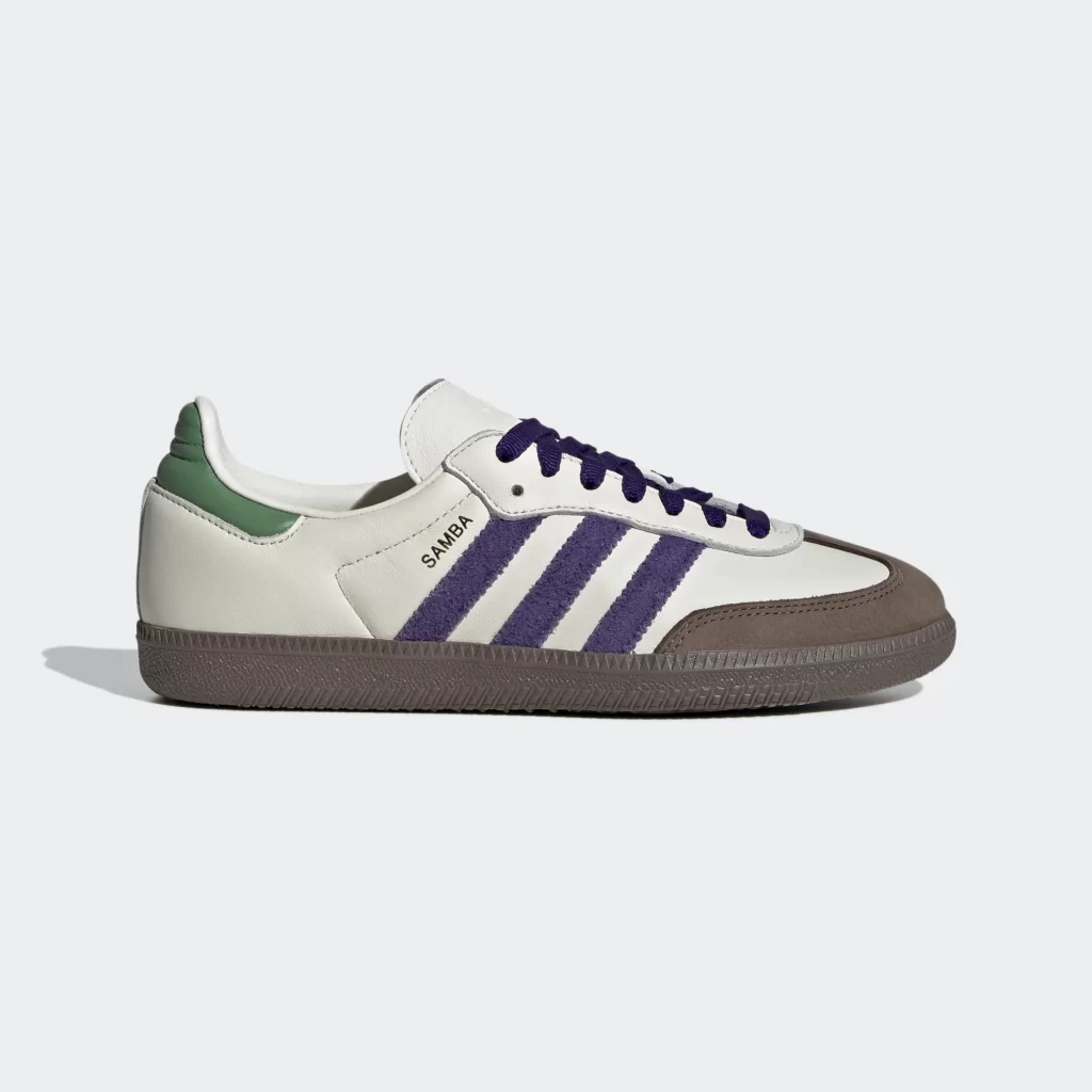 Adidas Samba OG Core Purple Preloved Green ID8349