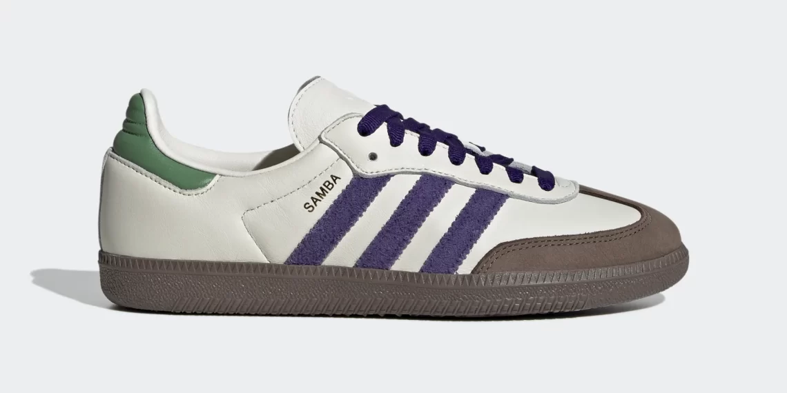 Adidas Samba OG Core Purple Preloved Green ID8349