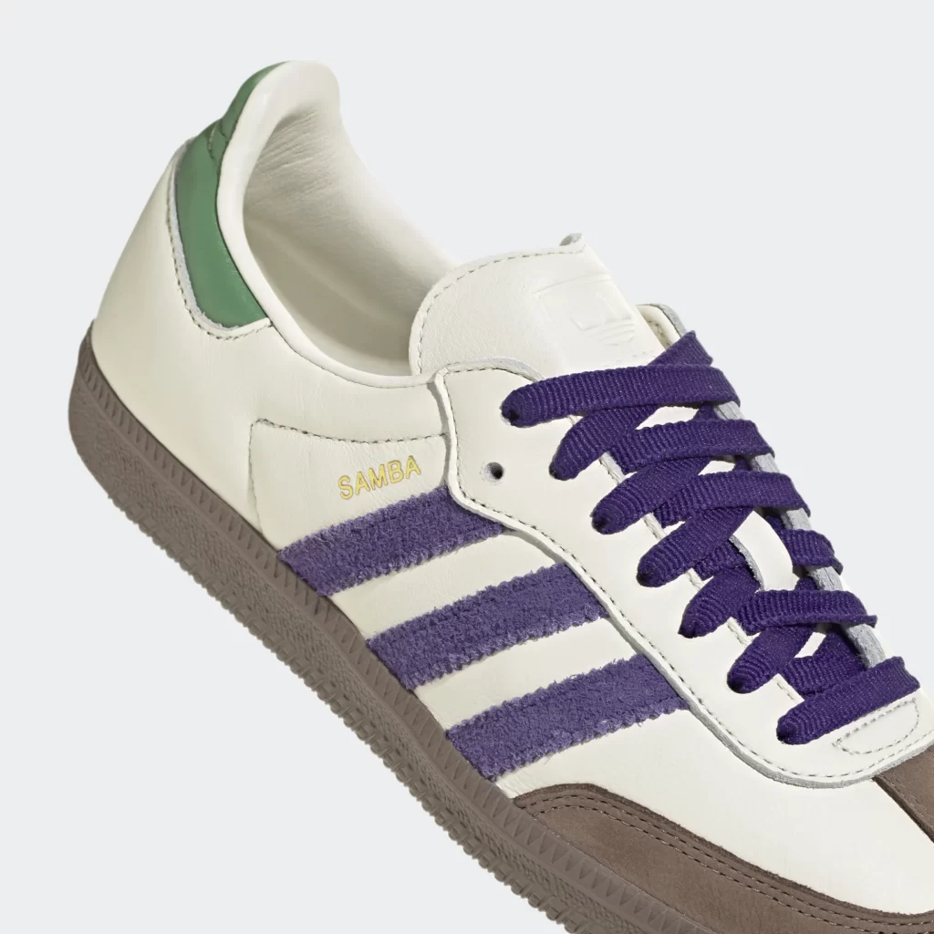 Adidas Samba OG Core Purple Preloved Green ID8349