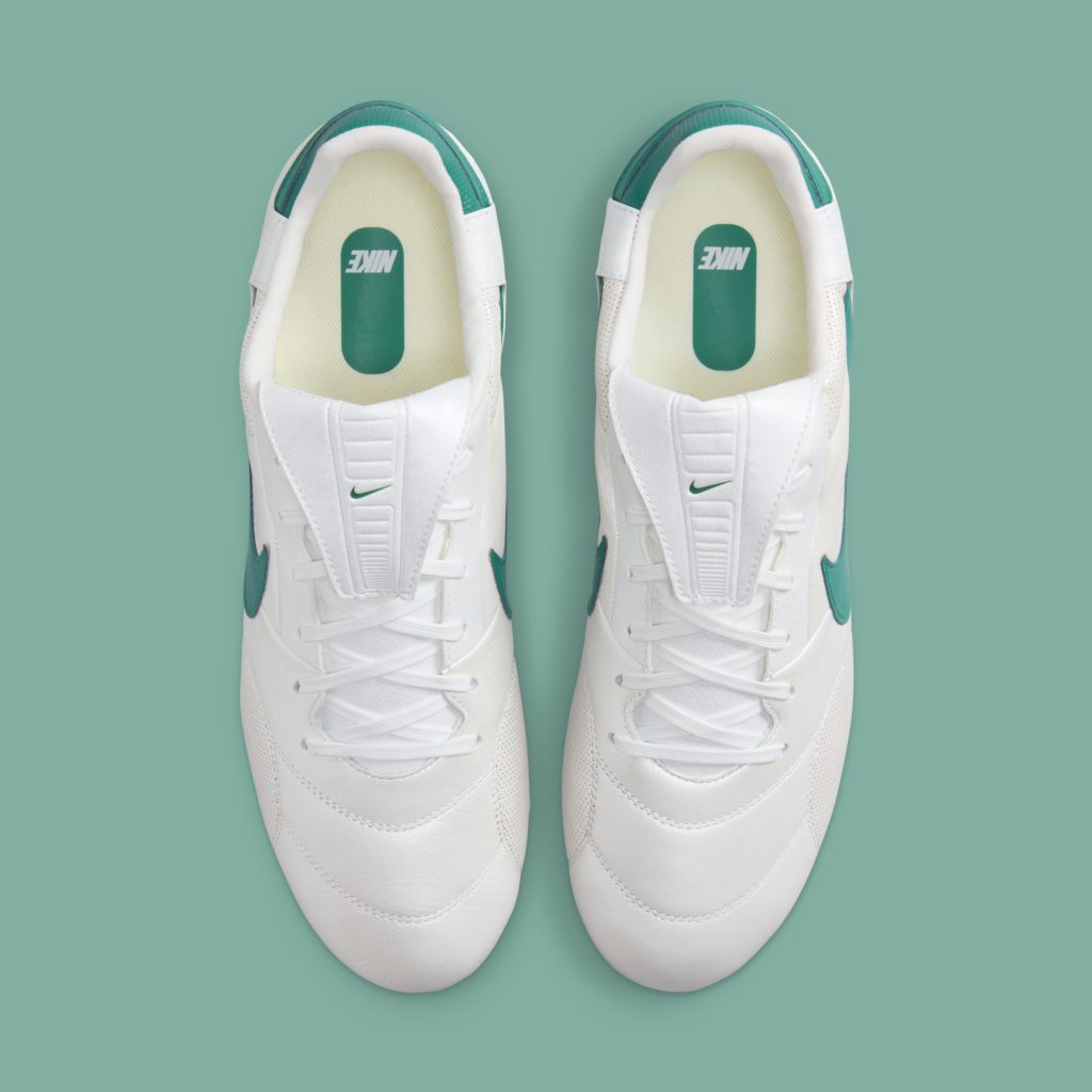 Nike Premier III U FG Metallic White Mystic Green