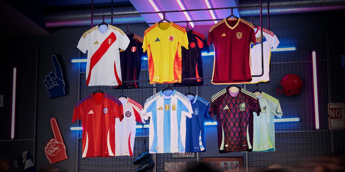 Adidas Football lansează ediția din 2024 de kituri ale echipelor naționale din America