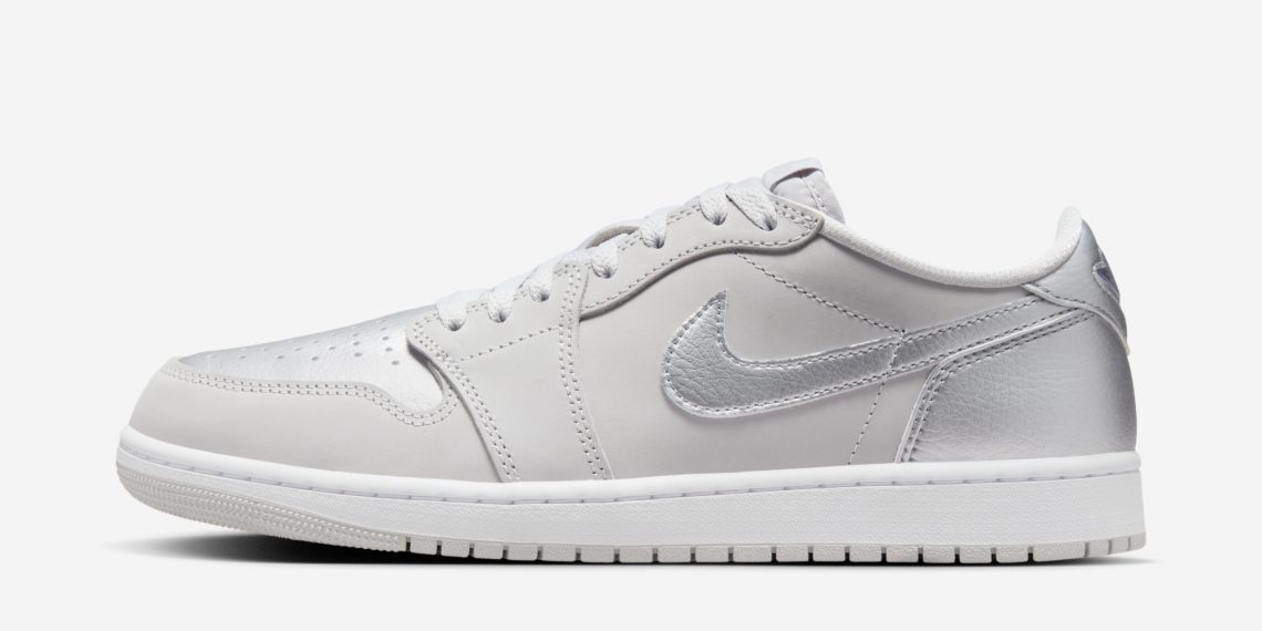 Air Jordan 1 Retro Low OG Metallic Silver CZ0790-002