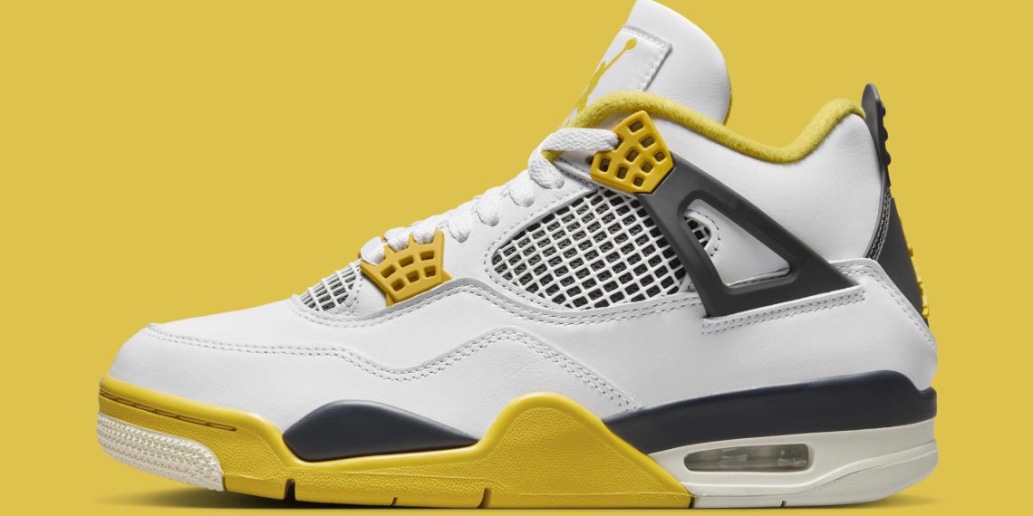 Air Jordan 4 Retro Vivid Sulfur AQ9129-101