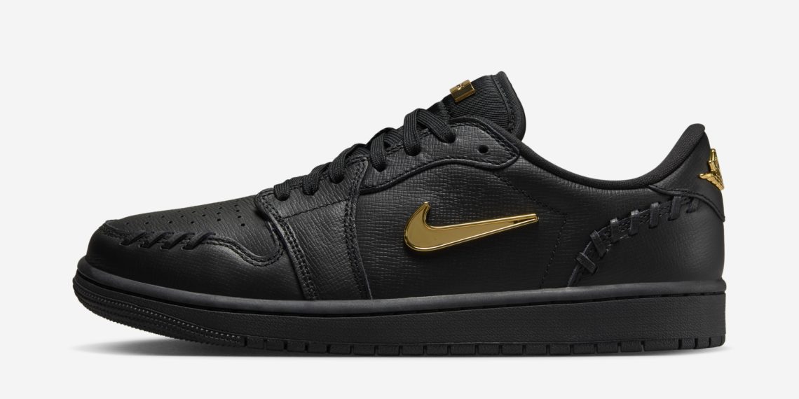 Air Jordan 1 Low Method of Make Black / Metallic Gold FN5032-007