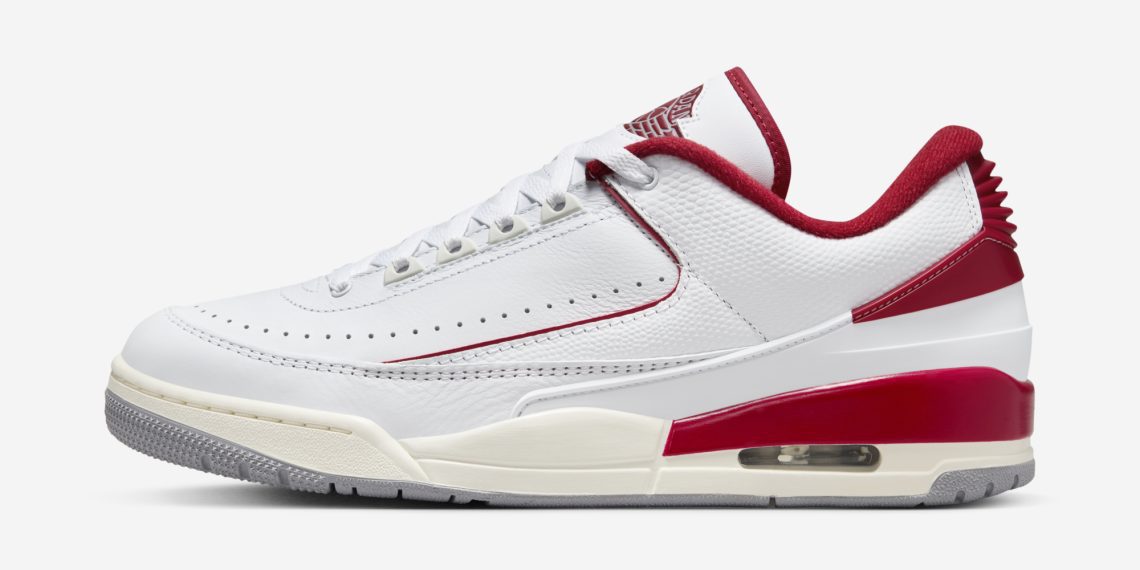 Air Jordan 2/3 Low White / Varsity Red FD0383-161