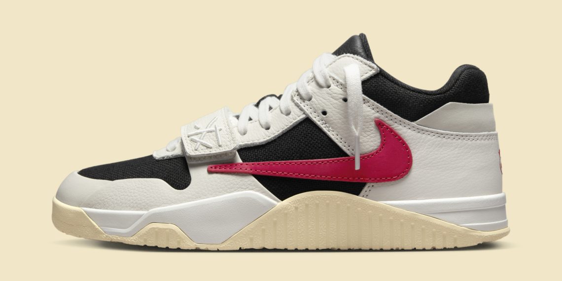 Travis Scott x Air Jordan Cut The Check Sail / University Red FZ8117-101