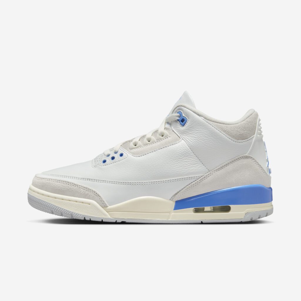 Air Jordan 3 Retro Hydrogen Blue Lucky Shorts CT8532-101 Release Date 2025