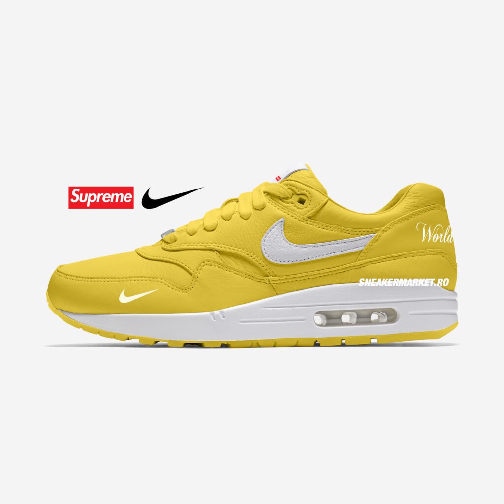 Supreme x Nike Air Max 1 '87 SP Speed Yellow HF8813-700