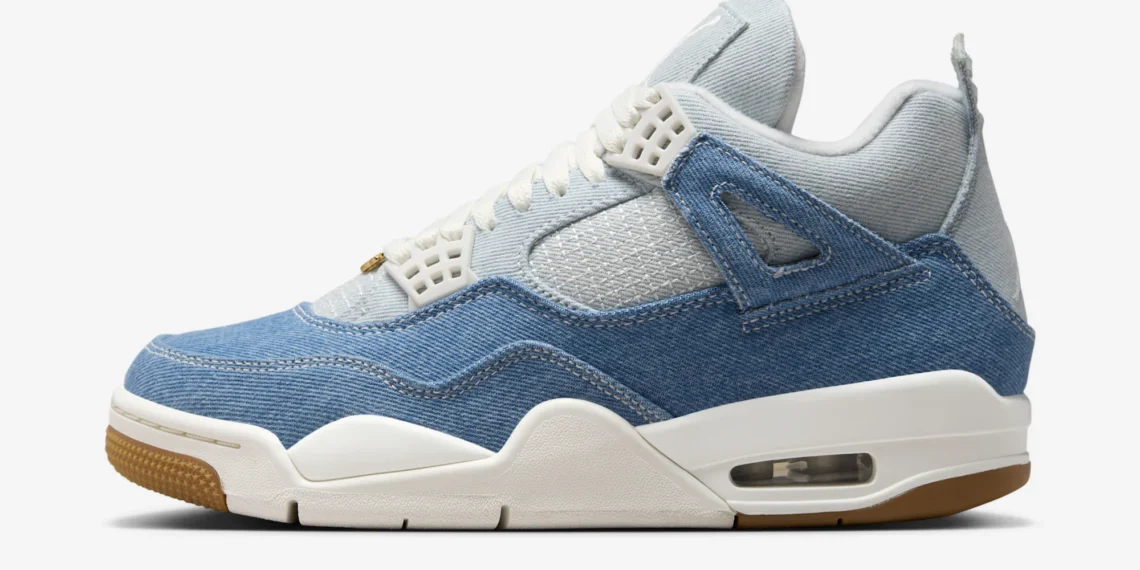 Air Jordan 4 Retro Worn Blue IB6716-100 Release Date 2025