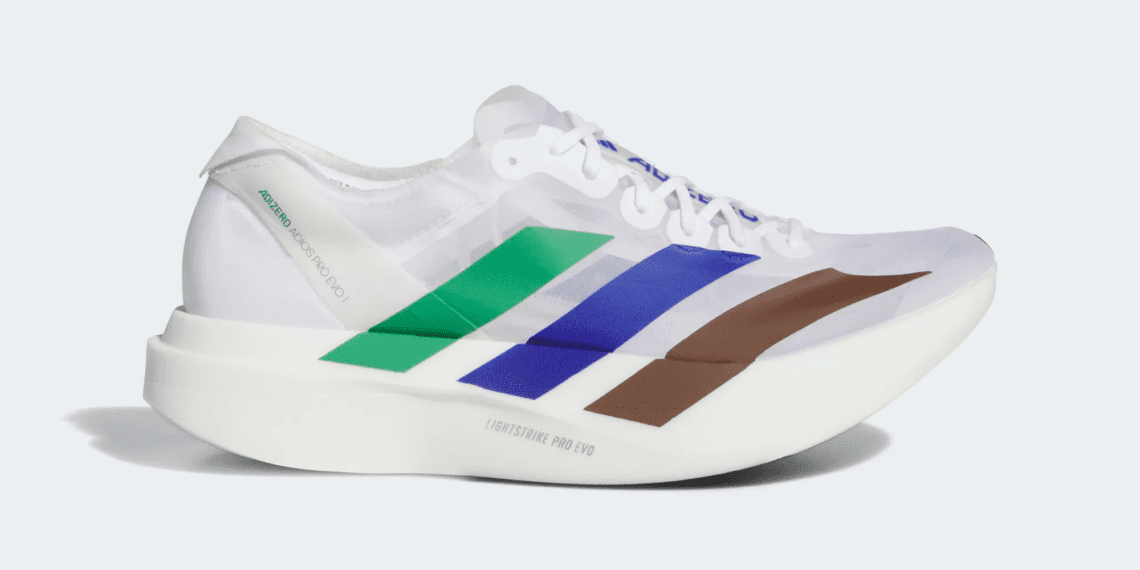 Pharrell Williams x Adidas Adizero Adios Pro Evo 1 Semi Lucid Blue JQ3642