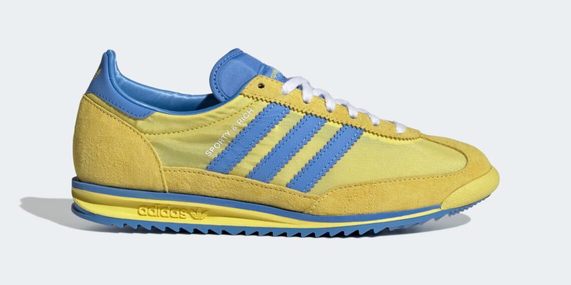 Sporty & Rich x Adidas SL-72 Light Yellow JH6702