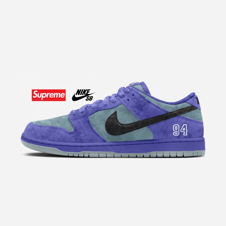 Supreme x Nike SB Dunk Low Pro OG QS Ink HQ8487-500