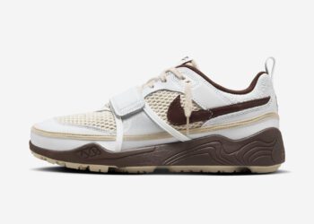 Travis Scott x Nike Zoom Field Jaxx White / Chocolate HQ3073-100