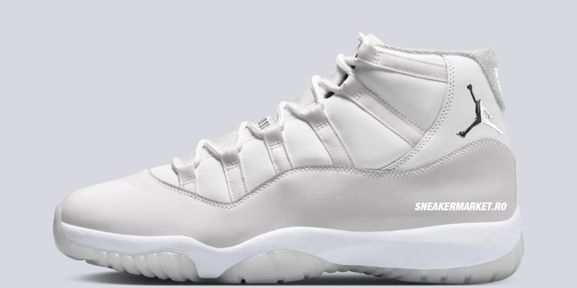 Air Jordan 11 Retro Sail / Soft Grey AR0715-110 Release Date 2025