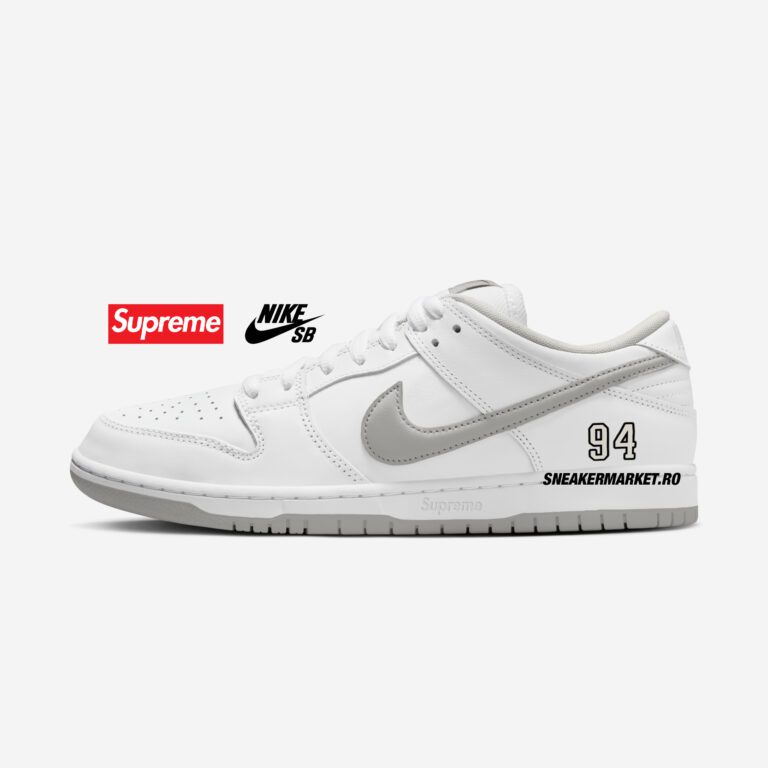 Supreme x Nike SB Dunk Low Pro OG QS White HQ8487-100
