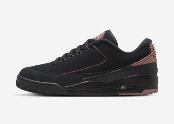 Air Jordan 2/3 Low Black / Rust Pink FD0383-003 Release Date Summer 2025