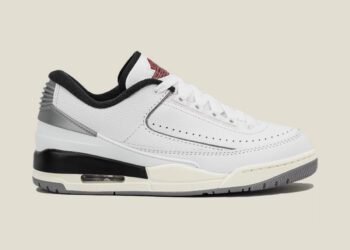 Air Jordan 2/3 Low White Fire Red Cement Grey Sail Black FD0383-148 Release Date 2025