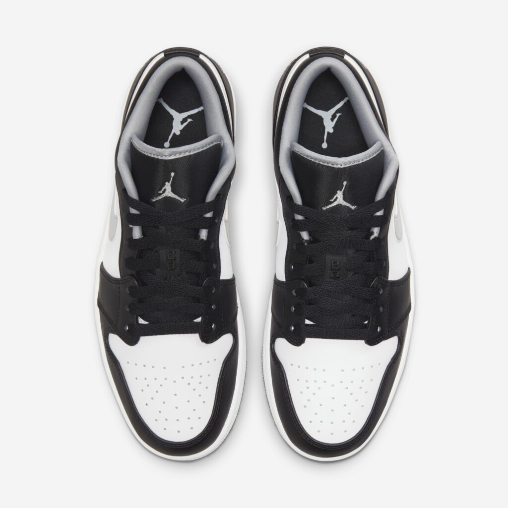 Air Jordan 1 Low Black / White / Grey 553558-040 Restock 2025