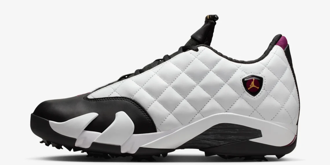 Air Jordan 14 Golf NRG White / Bordeaux IB1828-100 Release Date 2025