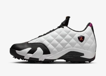 Air Jordan 14 Golf NRG White / Bordeaux IB1828-100 Release Date 2025