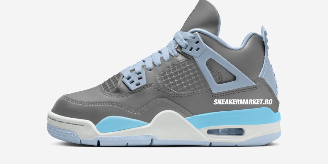 Air Jordan 4 Retro GS Photon Dust / Blue Chill HV4401-014 Release Date 2025
