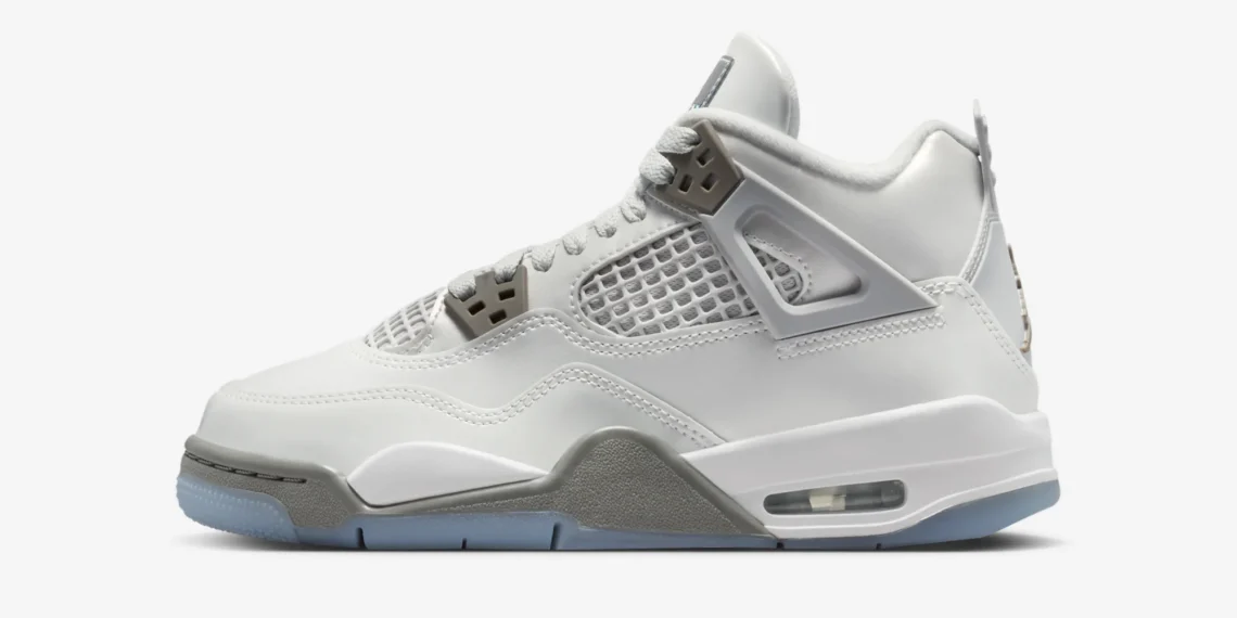 Air Jordan 4 Retro GS Photon Dust / Blue Chill HV4401-014 Release Date 2025