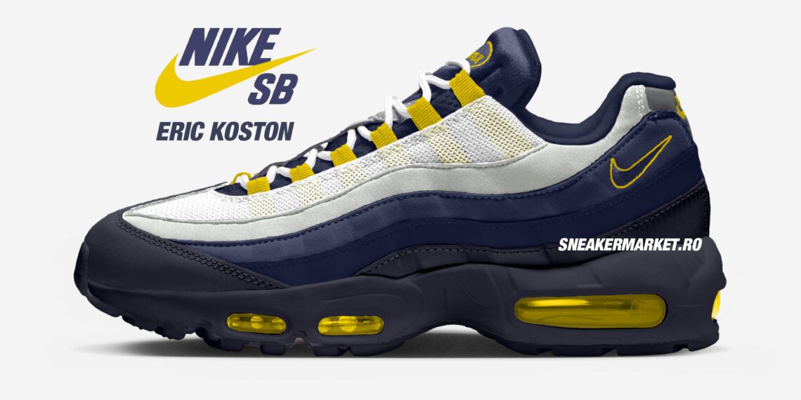 Eric Koston x Nike SB x Nike Air Max 95 Obsidian / Speed Yellow HQ8492-400 Release Date 2025