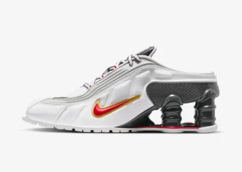 Martine Rose Nike Shox MR4 Mule Varsity Red Release Date 2025 IM5420-100