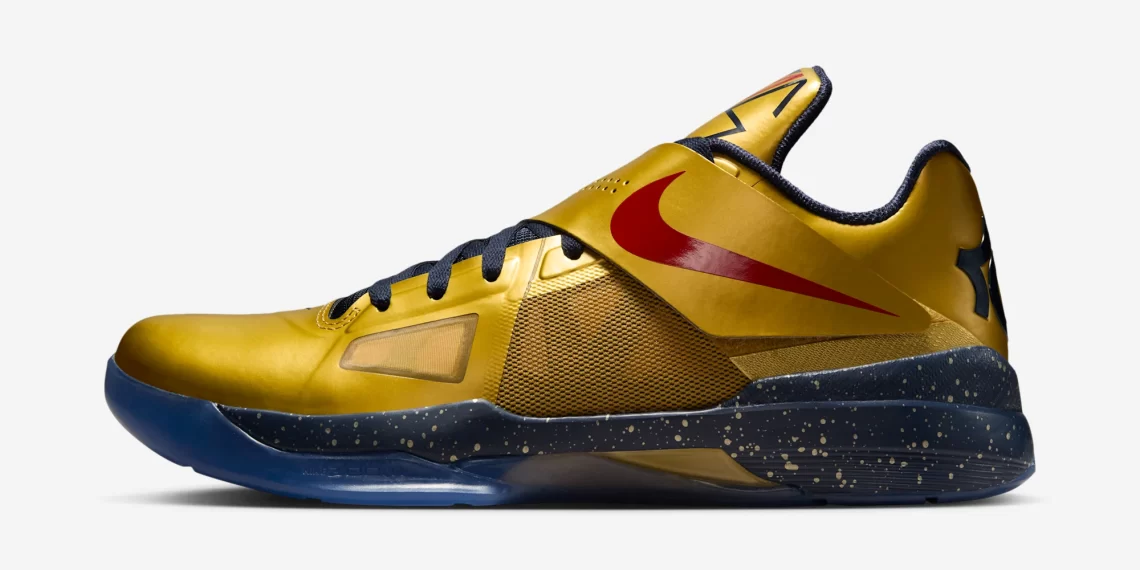 Nike Zoom KD 4 Gold Medal 2025 Release Date IB3554-700