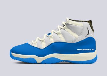 Air Jordan 11 Retro Sail / Sport Royal IO8959-133 Release Date Holiday 2025