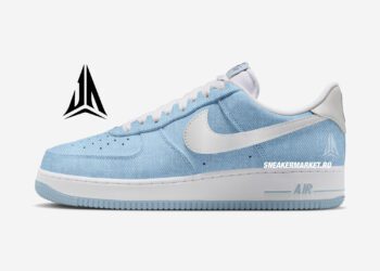Ja Morant x Nike Air Force 1 Low Denim IQ9773-400 Release Date Spring 2026
