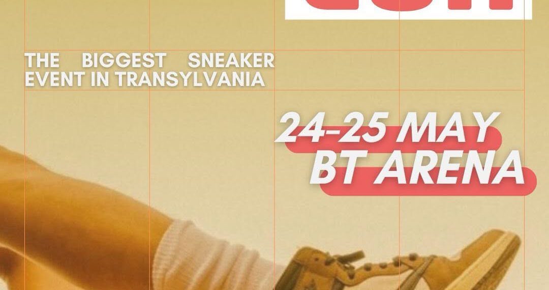 A treia ediție Sneaker Con Romania are loc pe 24 - 25 Mai 2025