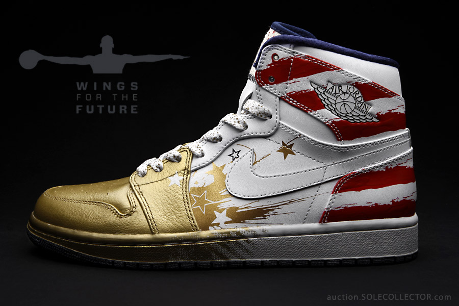 Air Jordan 1 Dave White Wings For The Future 2011