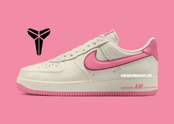 Kobe Bryant x Nike Air Force 1 Low Sail Pinksicle HV9409-100 Release Date 2026