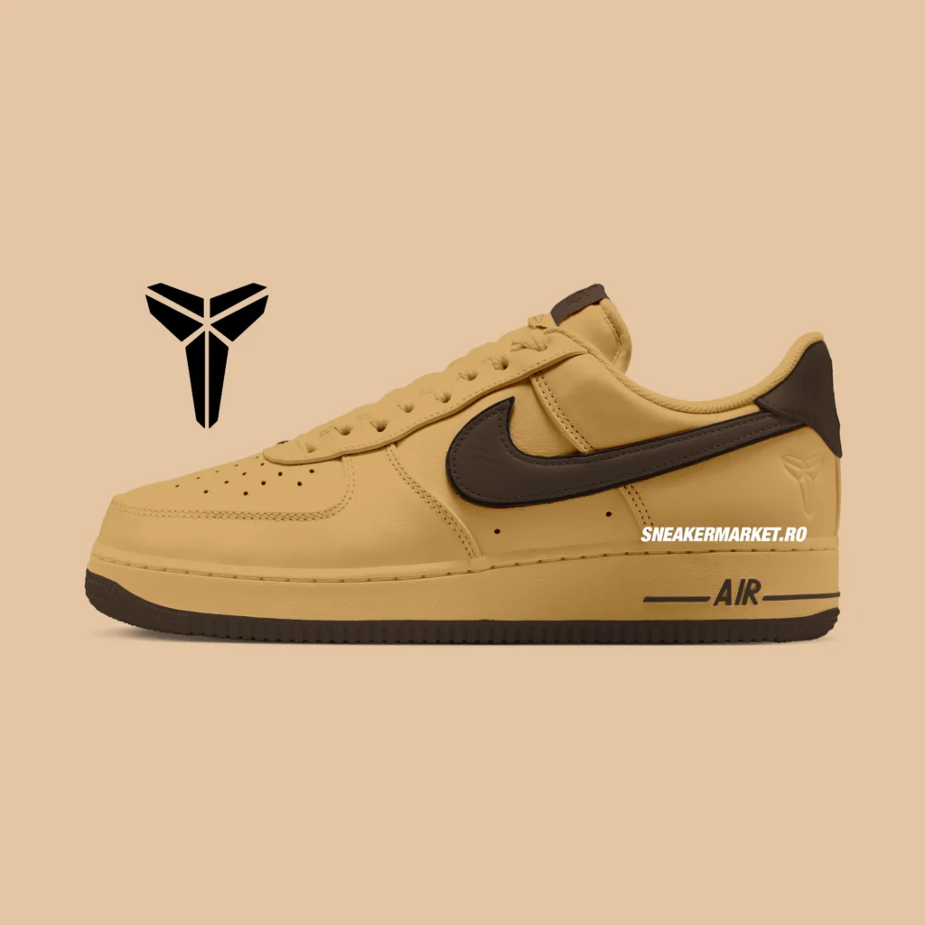 Kobe Bryant x Nike Air Force 1 Low Twine / Baroque Brown IM0582-700 Release Date 2026