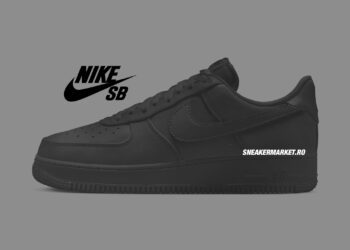 Nike SB x Nike Air Force 1 Low SP Triple Black IW8068-001 Release Date 2026
