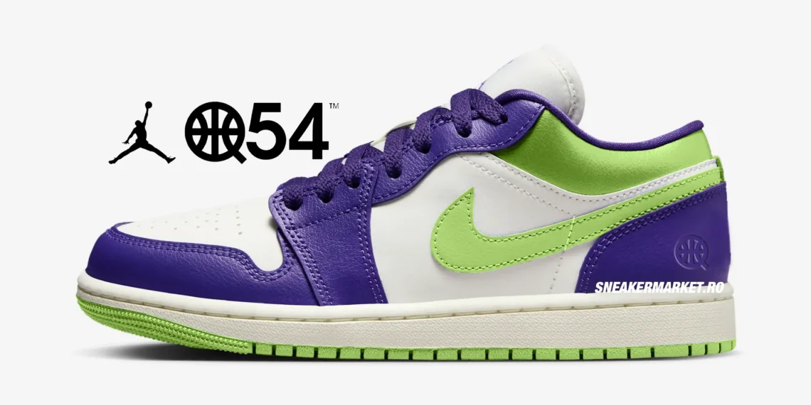 Quai 54 x Air Jordan 1 Low Action Grape / Key Lime IR2367-100 2026 Release Date Fall 2026