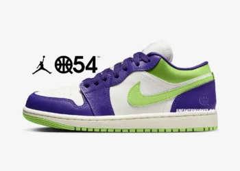 Quai 54 x Air Jordan 1 Low Action Grape / Key Lime IR2367-100 2026 Release Date Fall 2026