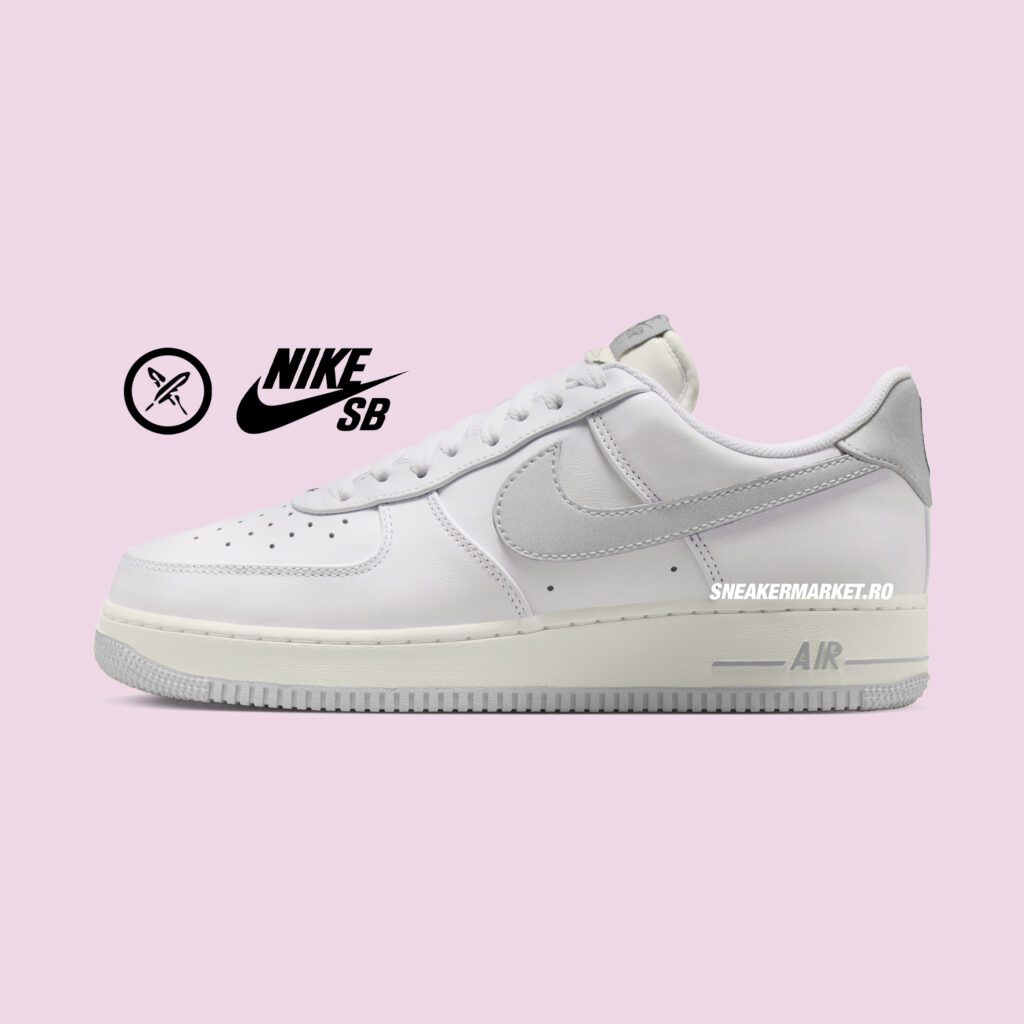 Yuto Horigome x Nike SB x Nike Air Force 1 Low White / Iron Grey IO8439-100 Release Date Fall 2026