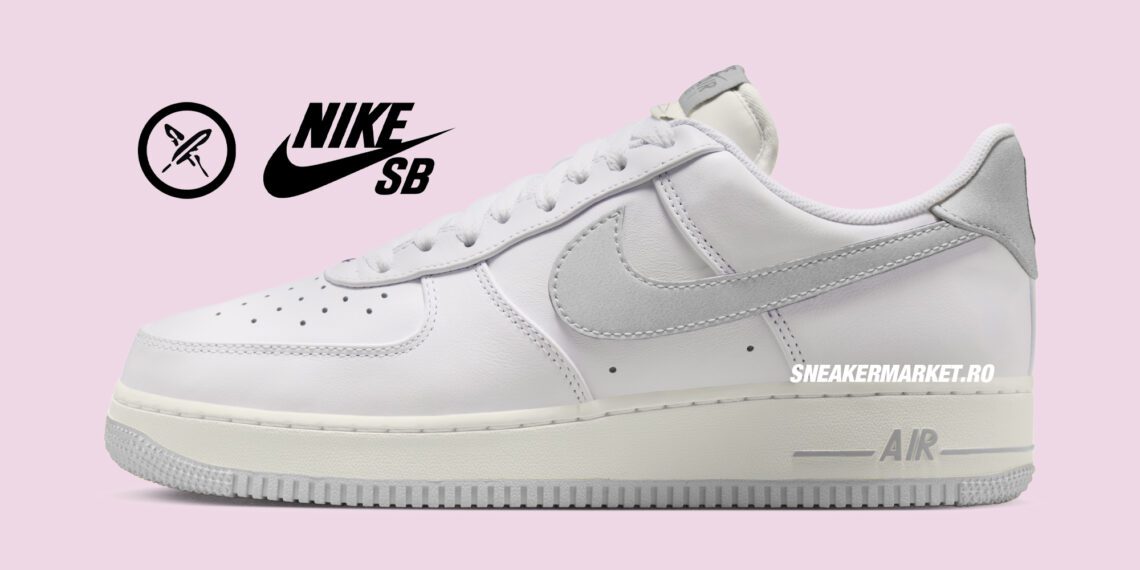 Yuto Horigome x Nike SB x Nike Air Force 1 Low White / Iron Grey IO8439-100 Release Date Fall 2026