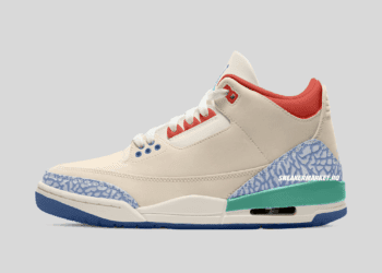 Air Jordan 3 Retro GS Chalk & Track Red 2026 Fall Release Date IO2076-100