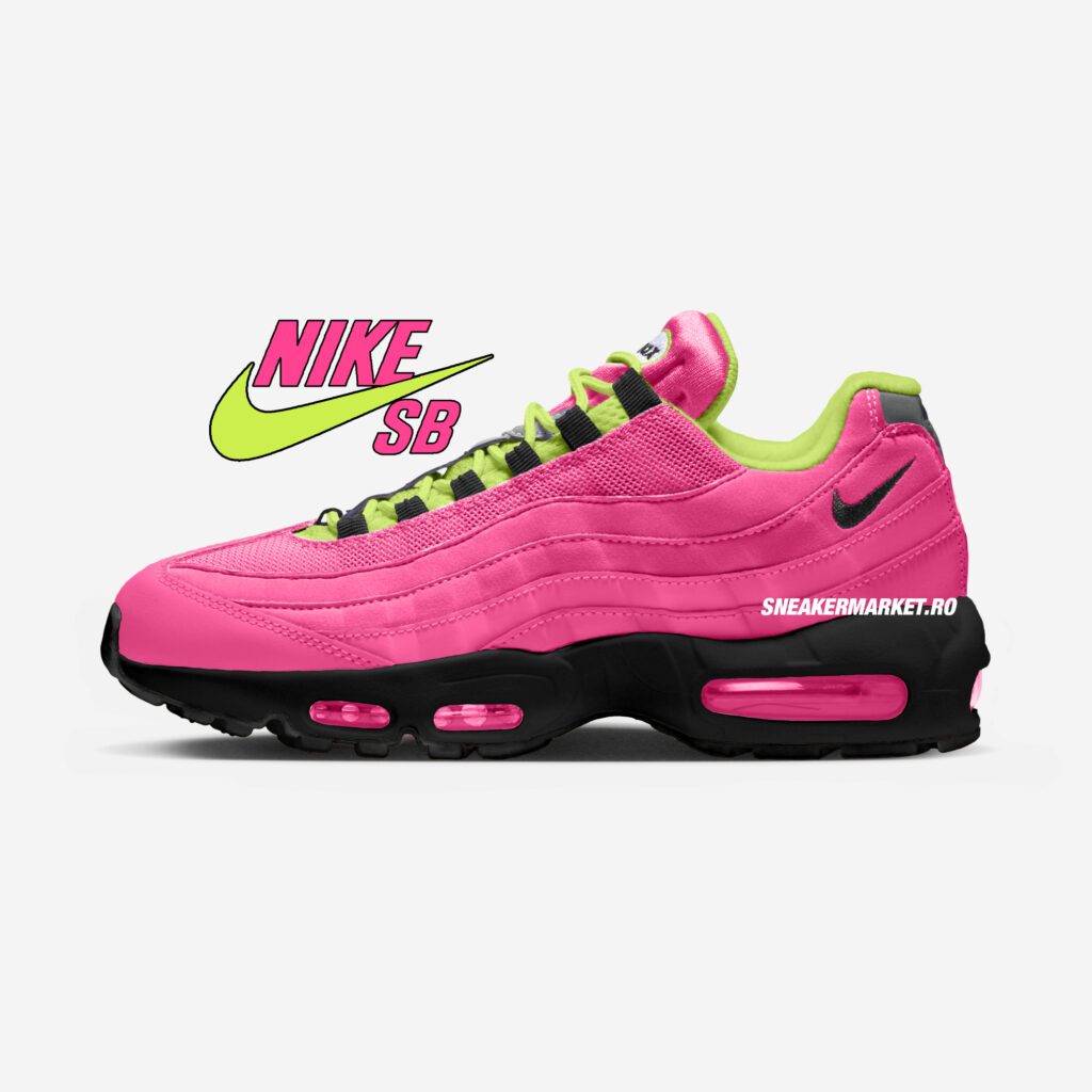 Nike SB x Nike Air Max 95 WCP Hyper Pink IQ8395-600 Release Date 2026